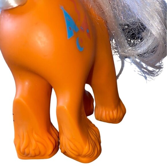 MLP Big Brother Pony Wigwam G1 Boy My Little Pony Toy - Orange With Blue Eyes & - Picture 11 of 15